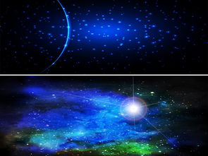 蓝色ai矢量星空科技背景图片设计素材 高清ai模板下载 105.14mb 科技 商务大全
